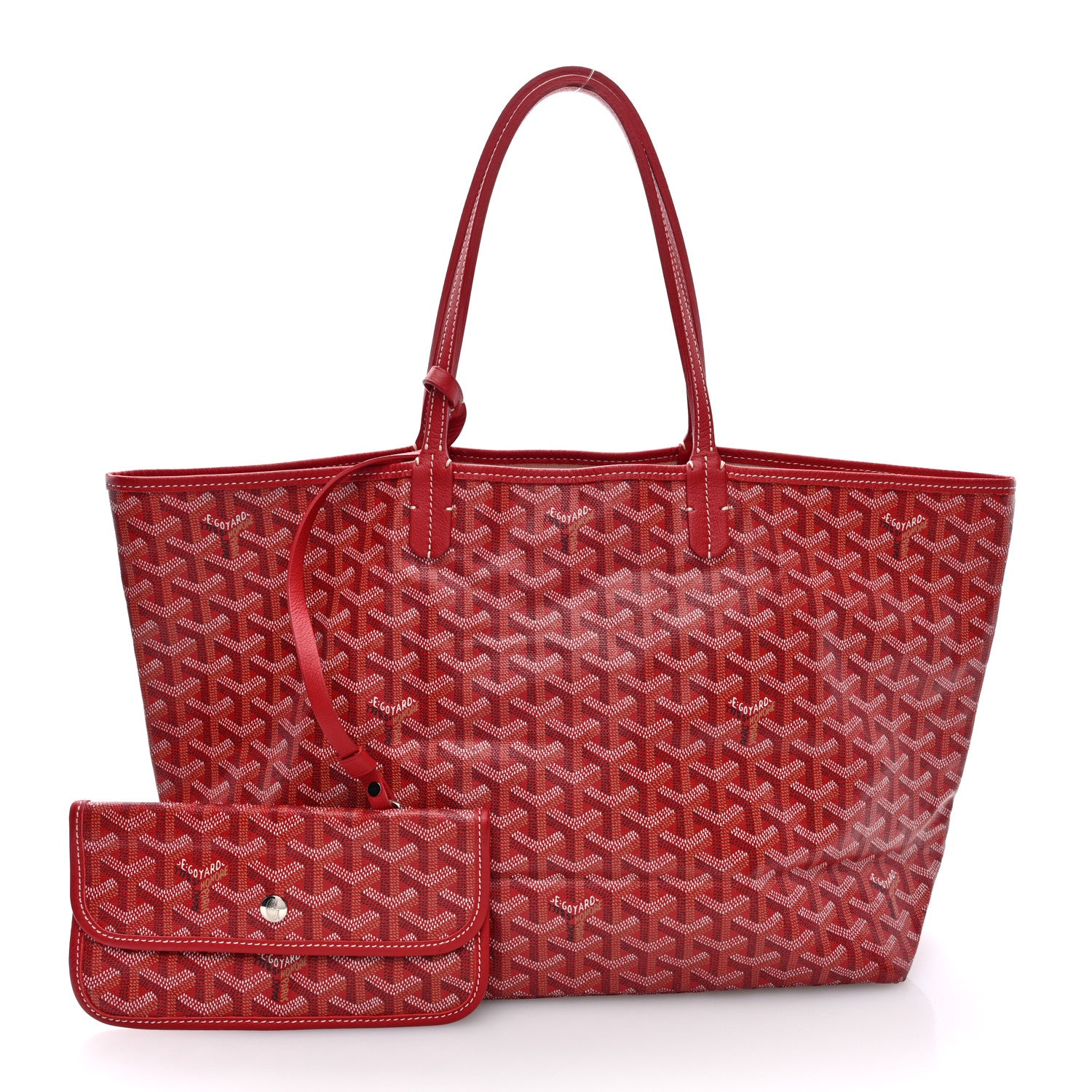Goyard Goyardine Saint Louis PM Red 3 of 10
