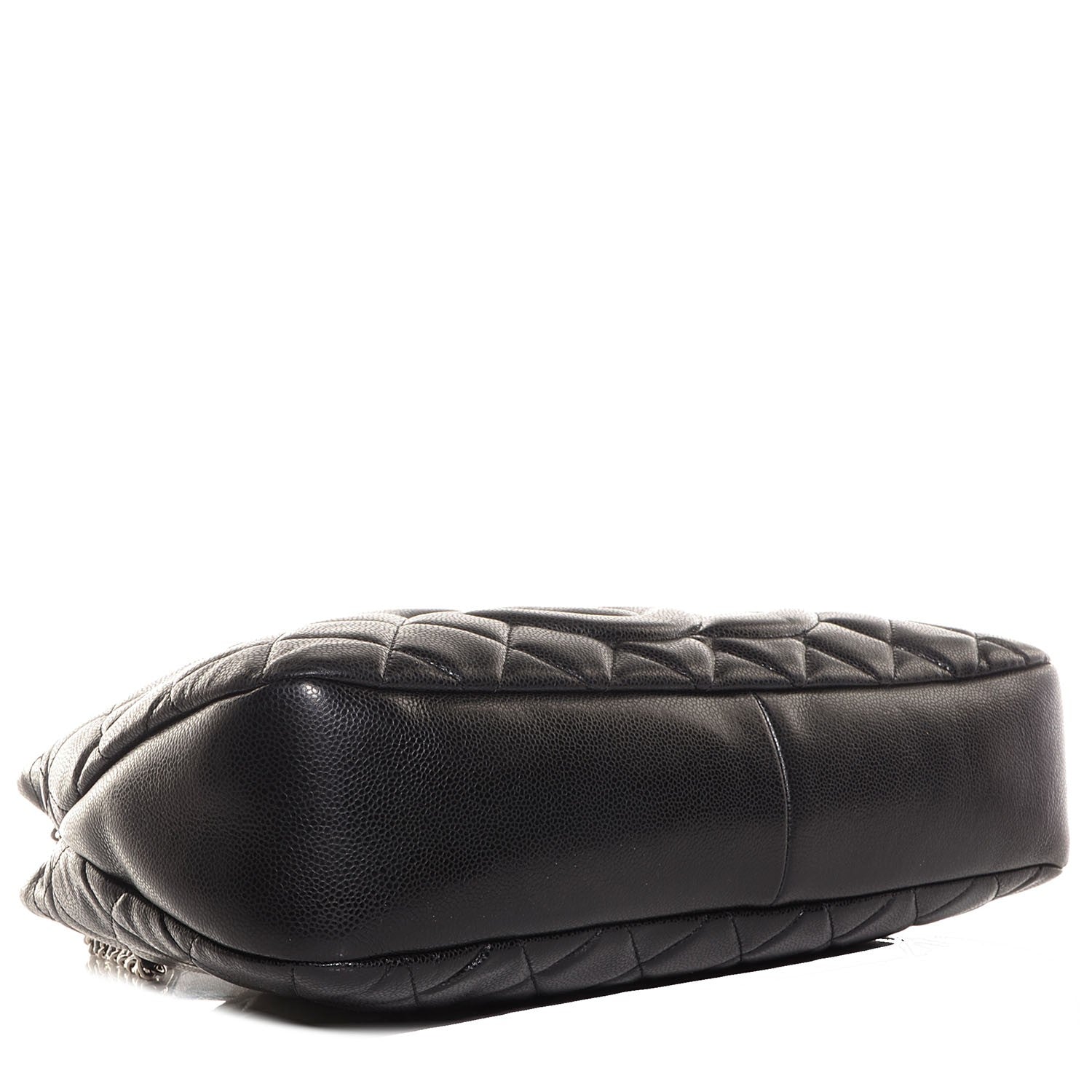 Chanel Caviar Quilted CC Timeless Soft Tote Black 4 of 7