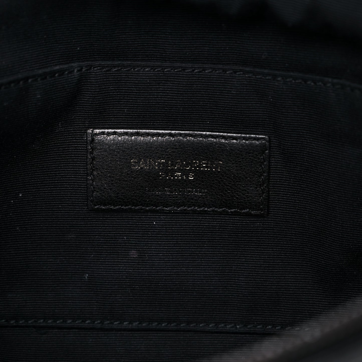 Calfskin Monogram Belt Bag Black