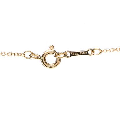 Tiffany 18K Yellow Gold Paloma Picasso Melody Circle Pendant Necklace 4 of 5