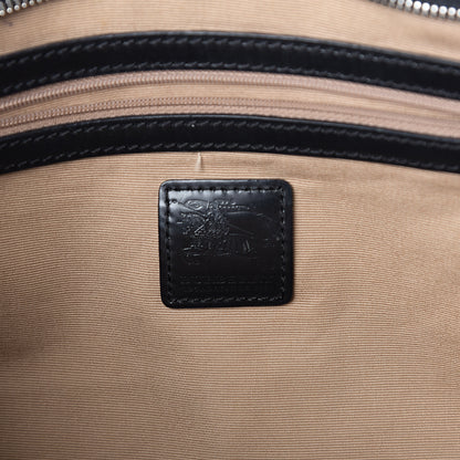 Burberry Patent Trim Nova Check Shopper Tote Black 6 of 11