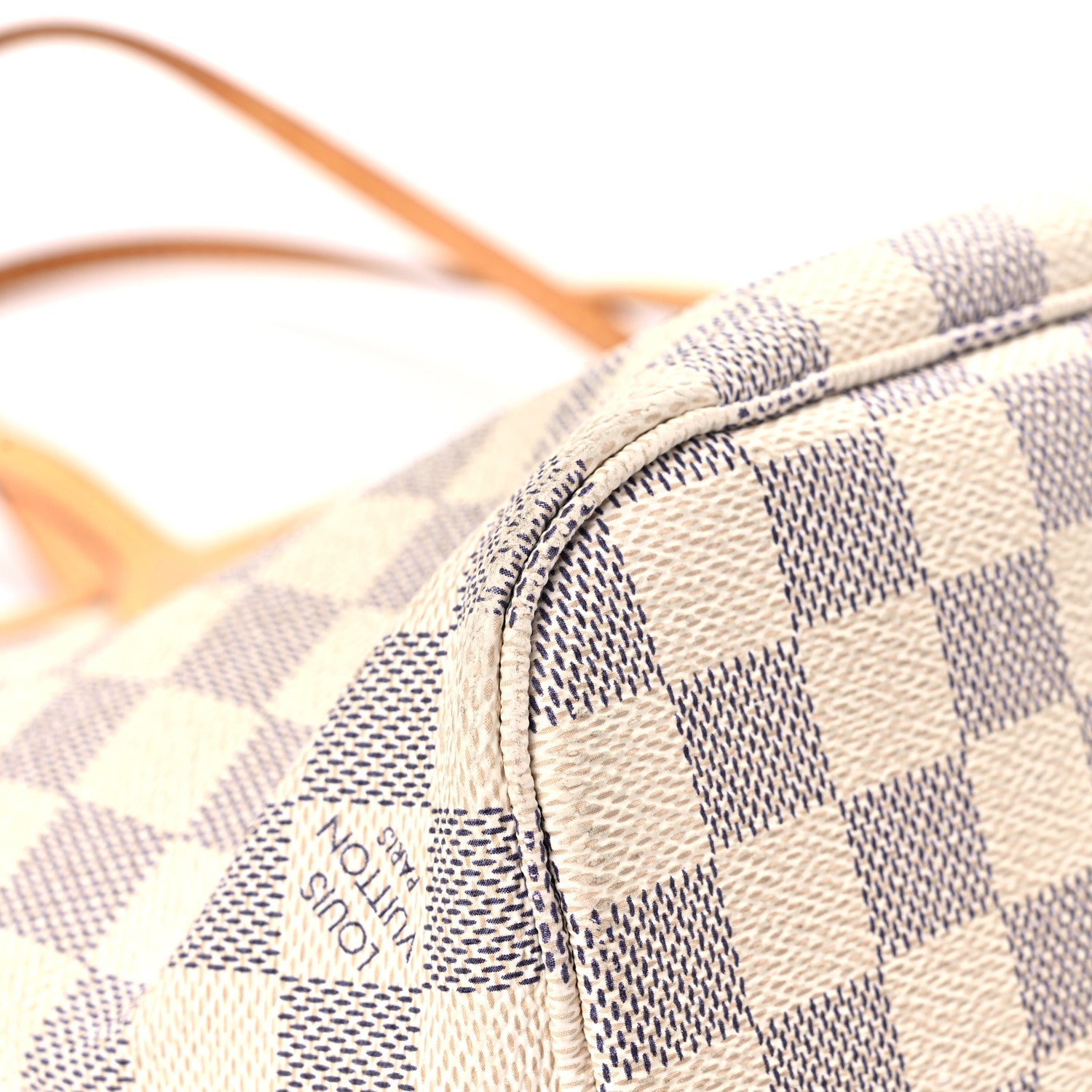 Louis Vuitton Damier Azur Neverfull PM 8 of 24