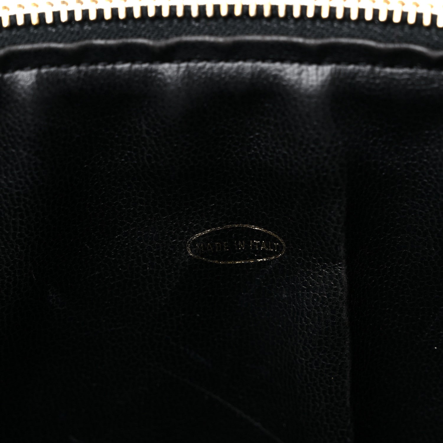 Chanel Lambskin Vanity Cosmetic Bag Black 7 of 15