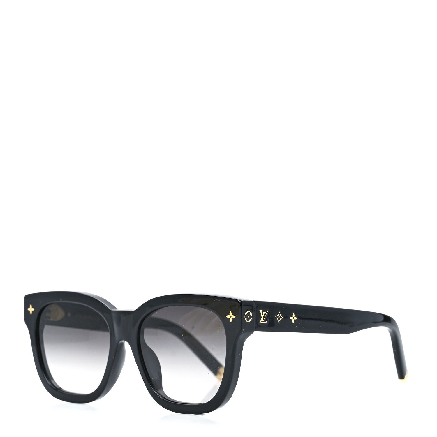 Louis Vuitton Acetate My Monogram Square Sunglasses Z1523E Black 1 of 8