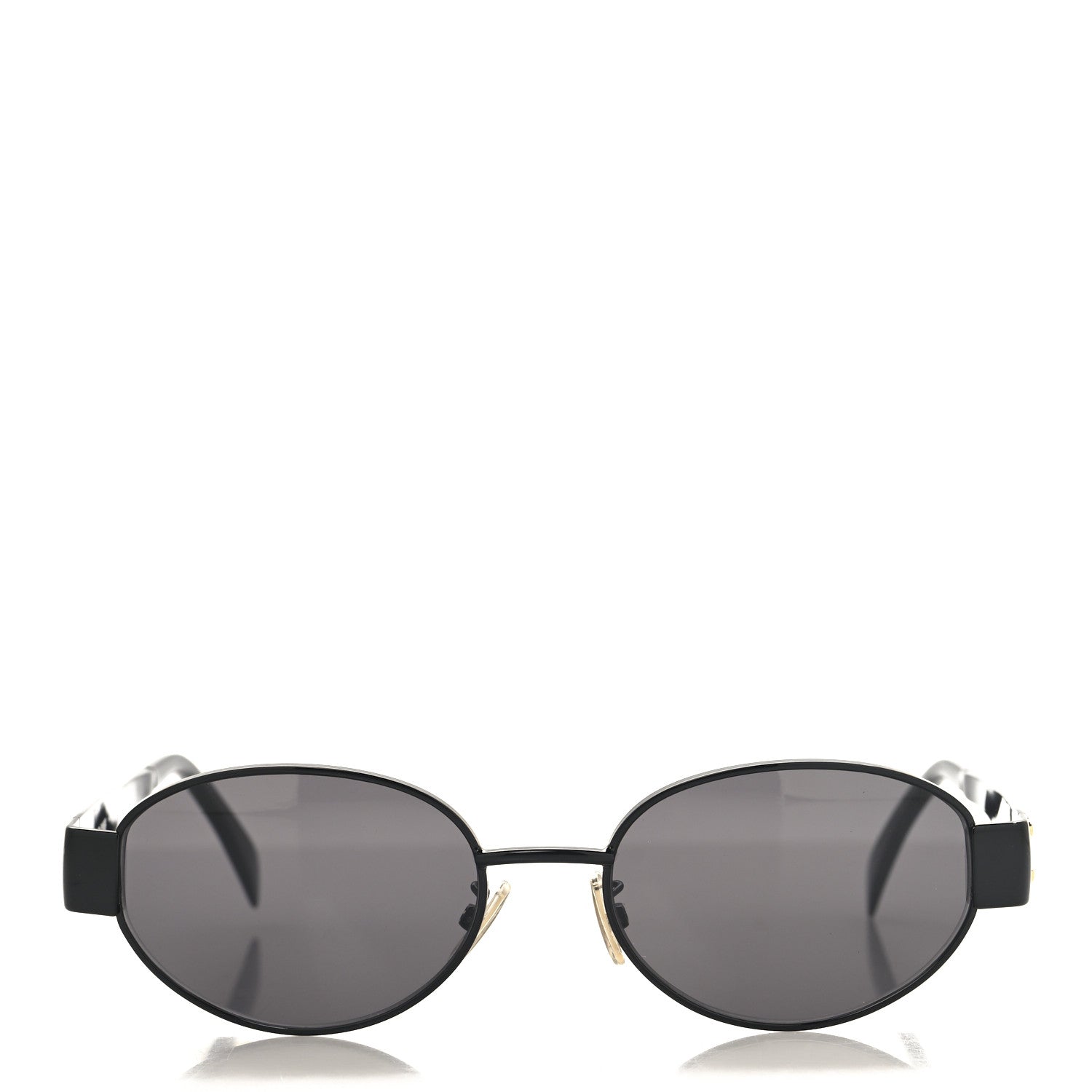 Celine Metal Triomphe 01 Sunglasses CL40235U Black Smoke 2 of 7