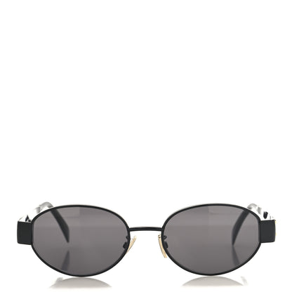 Celine Metal Triomphe 01 Sunglasses CL40235U Black Smoke 2 of 7