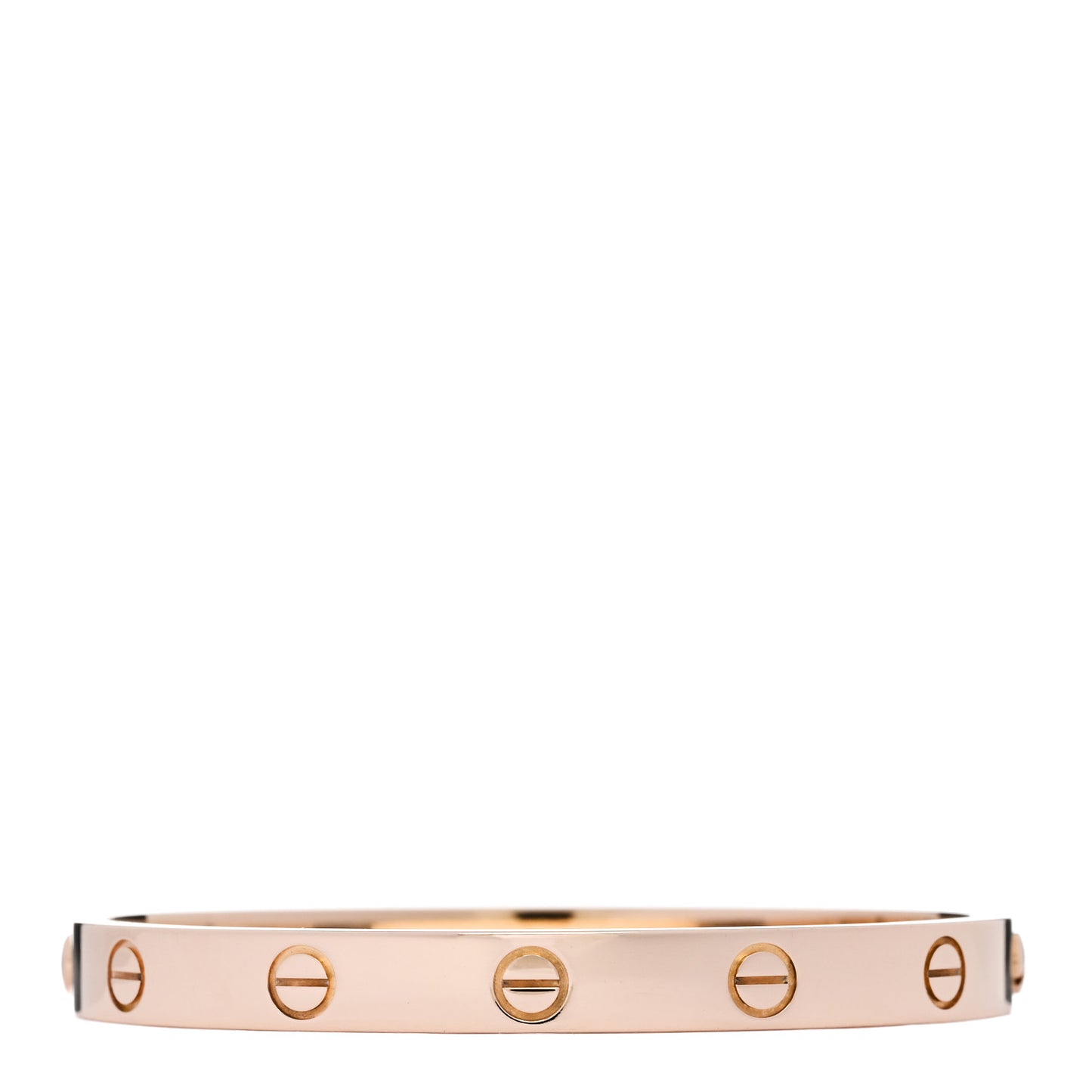 18k Pink Gold Love Bracelet 16
