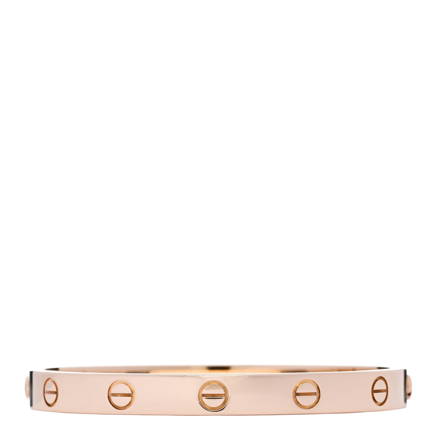 Cartier 18k Pink Gold Love Bracelet 16 2 of 8