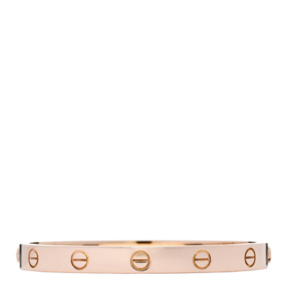 Cartier 18k Pink Gold Love Bracelet 16 2 of 8