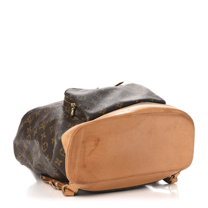 Louis Vuitton Monogram Montsouris GM Backpack 3 of 9
