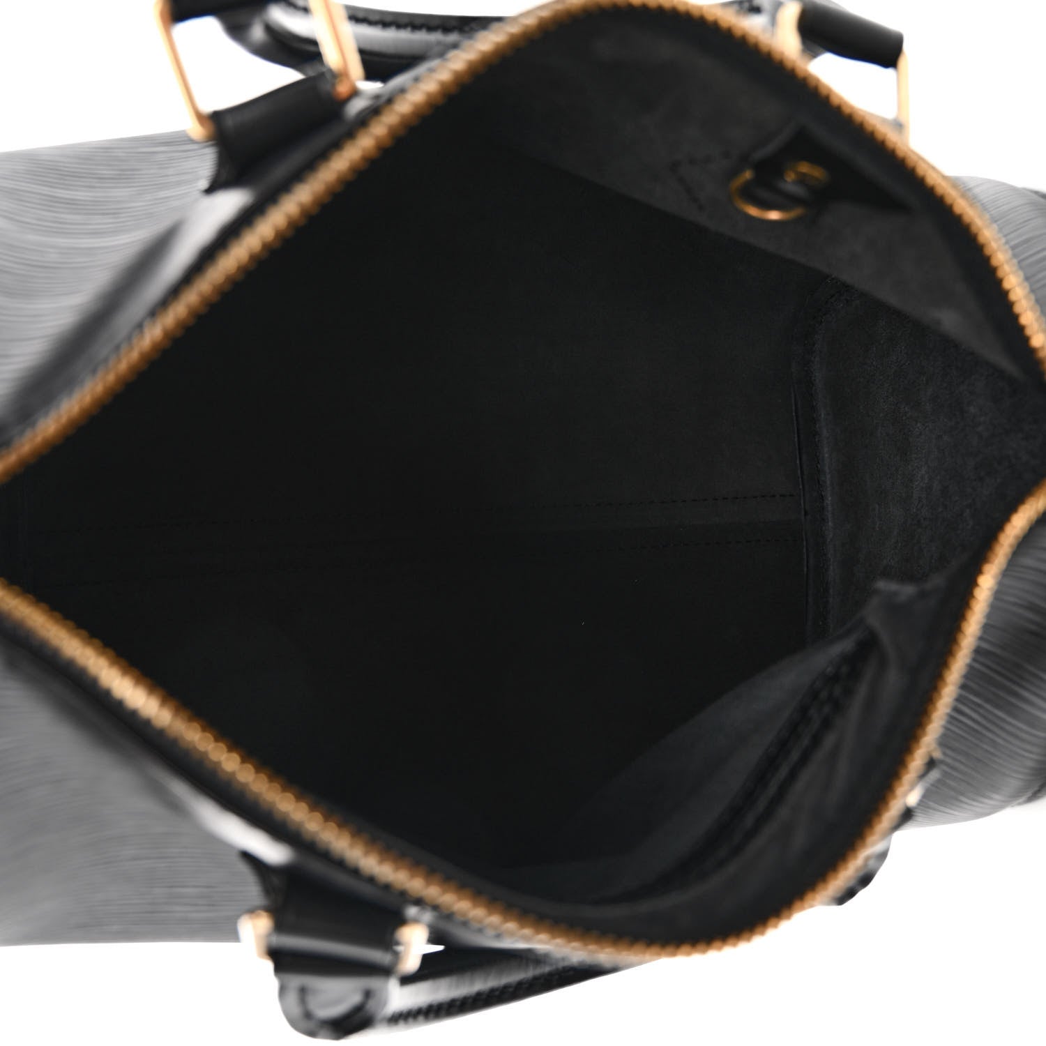 Louis Vuitton Epi Speedy 25 Black 5 of 11
