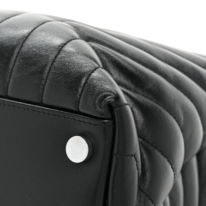 Saint Laurent Calfskin Y Quilted Monogram Large Loulou Chain Satchel Black 16 of 16