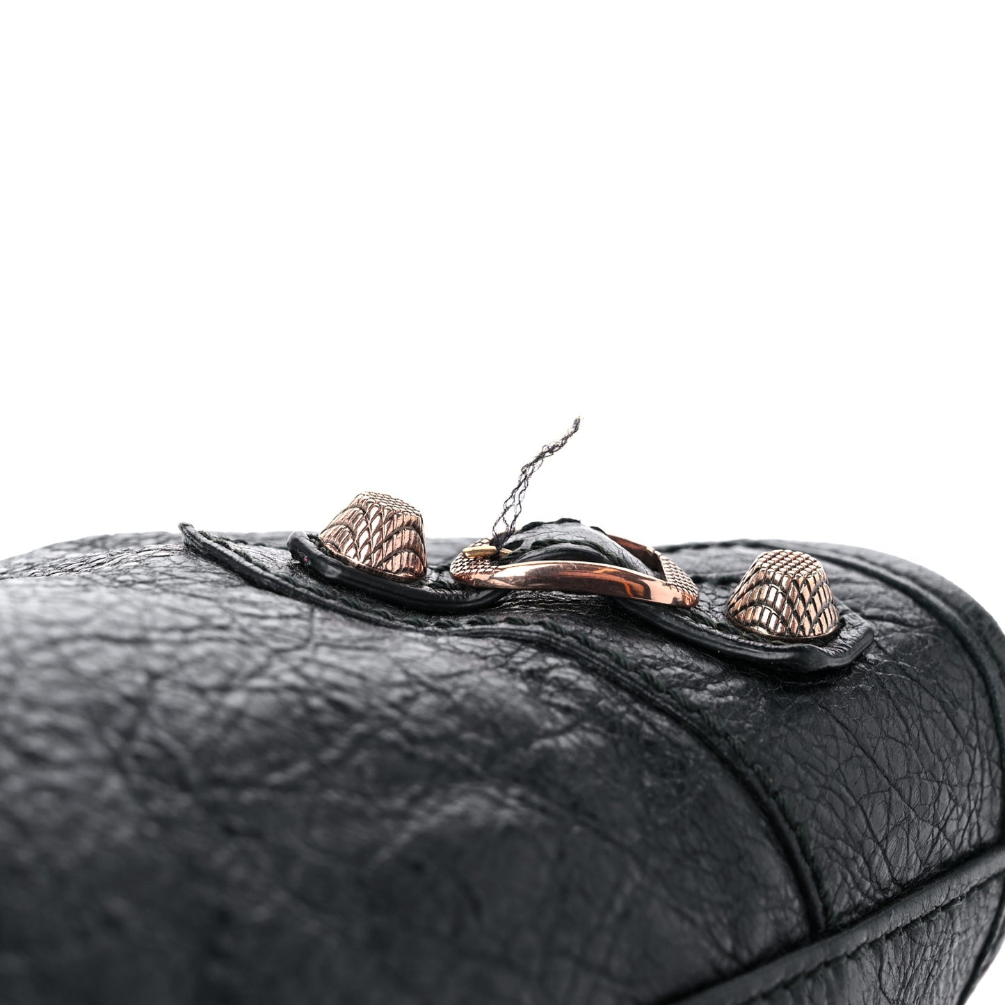 Agneau Giant 12 Rose Gold Hardware City Black