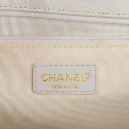 Chanel Lambskin Contrast Stitch Small Mademoiselle Flap Black White 6 of 8
