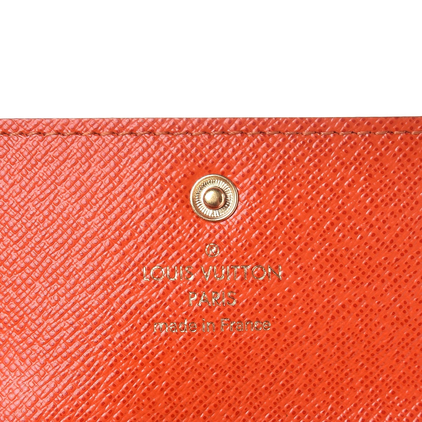 Monogram 4 Key Multicles Holder Poppy