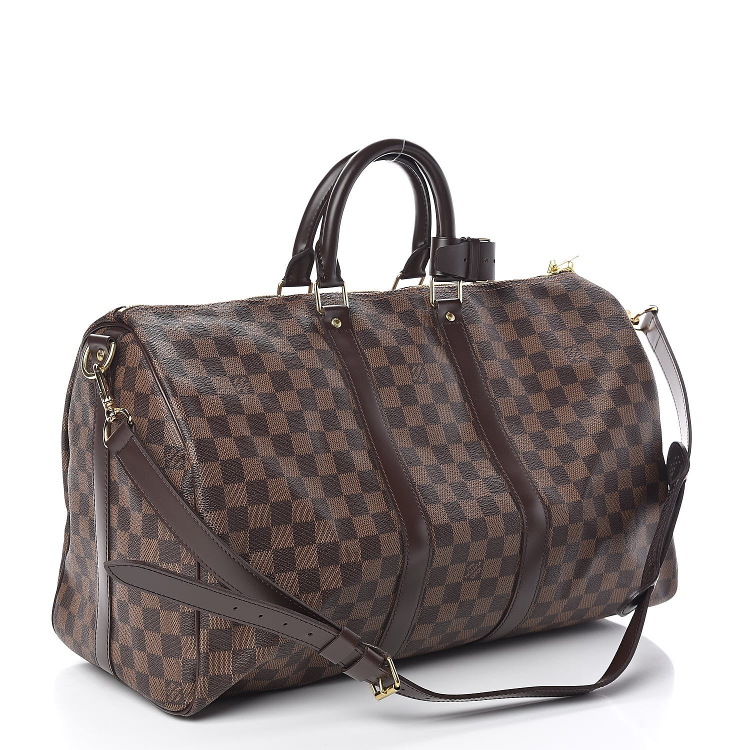 Louis Vuitton Damier Ebene Keepall Bandouliere 45 3 of 8