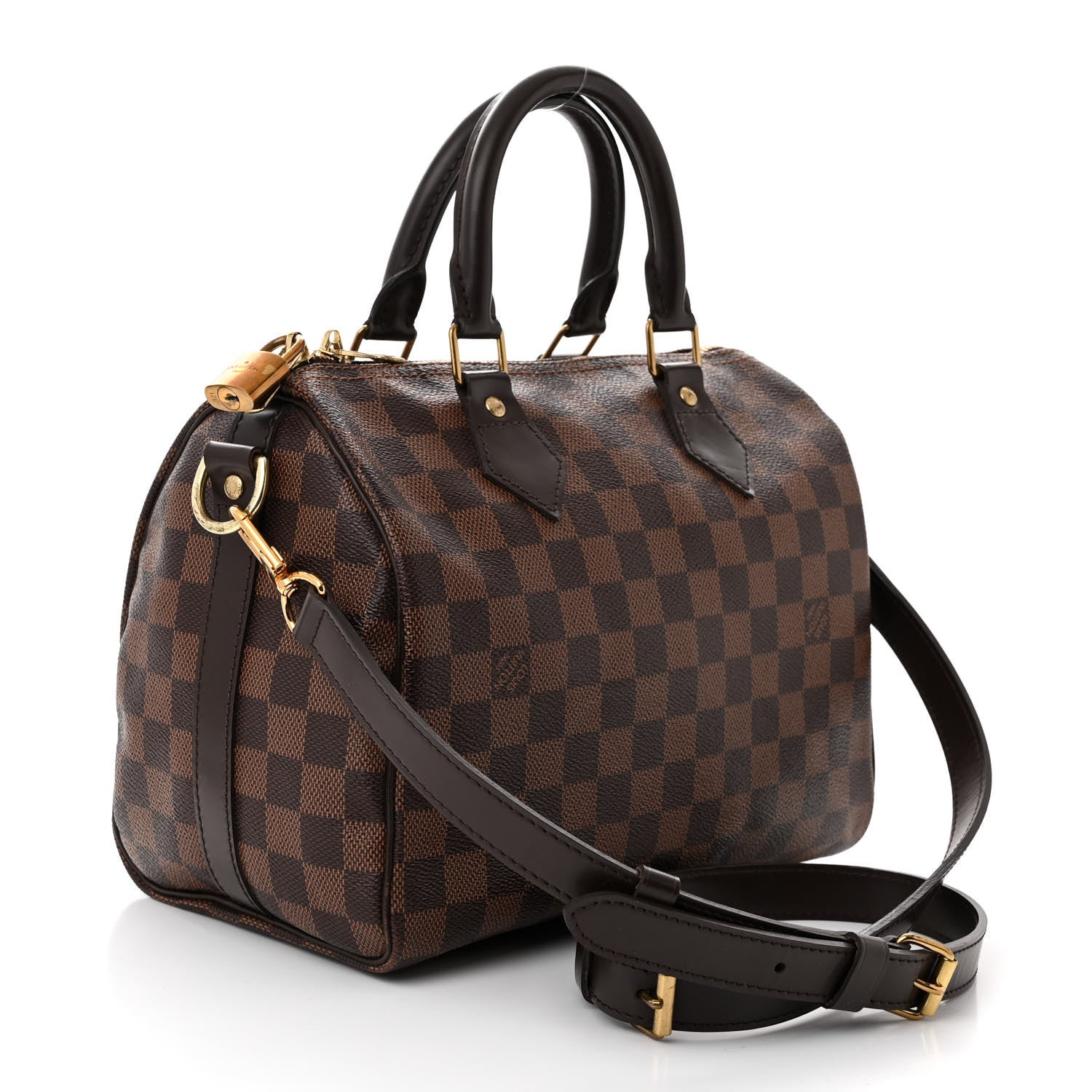 Louis Vuitton Damier Ebene Speedy Bandouliere 25 3 of 11