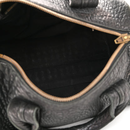 Alexander Wang Pebbled Lambskin Rocco Black Pale Gold Hardware 5 of 12