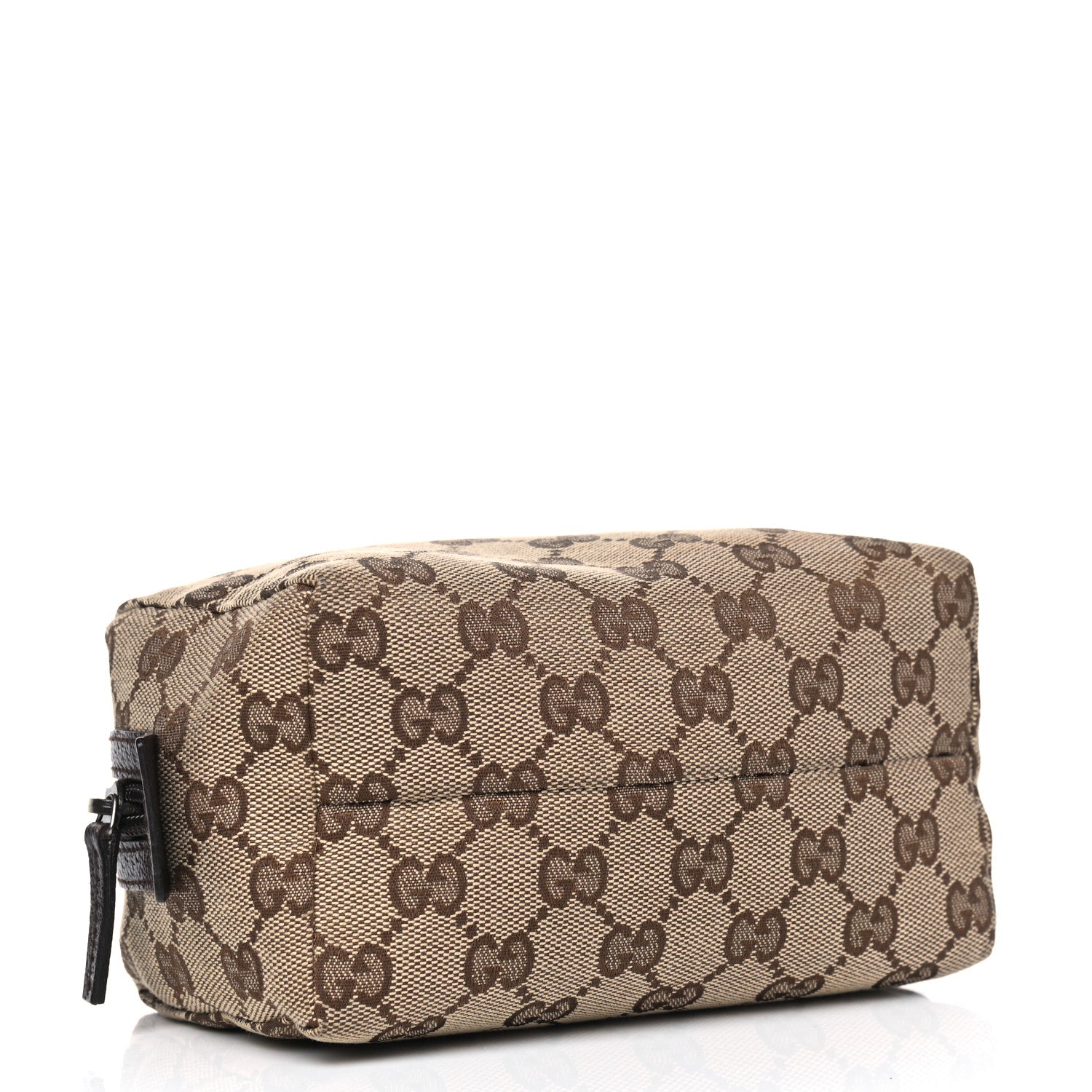 Gucci Monogram Large Cosmetic Case Brown 3 of 5