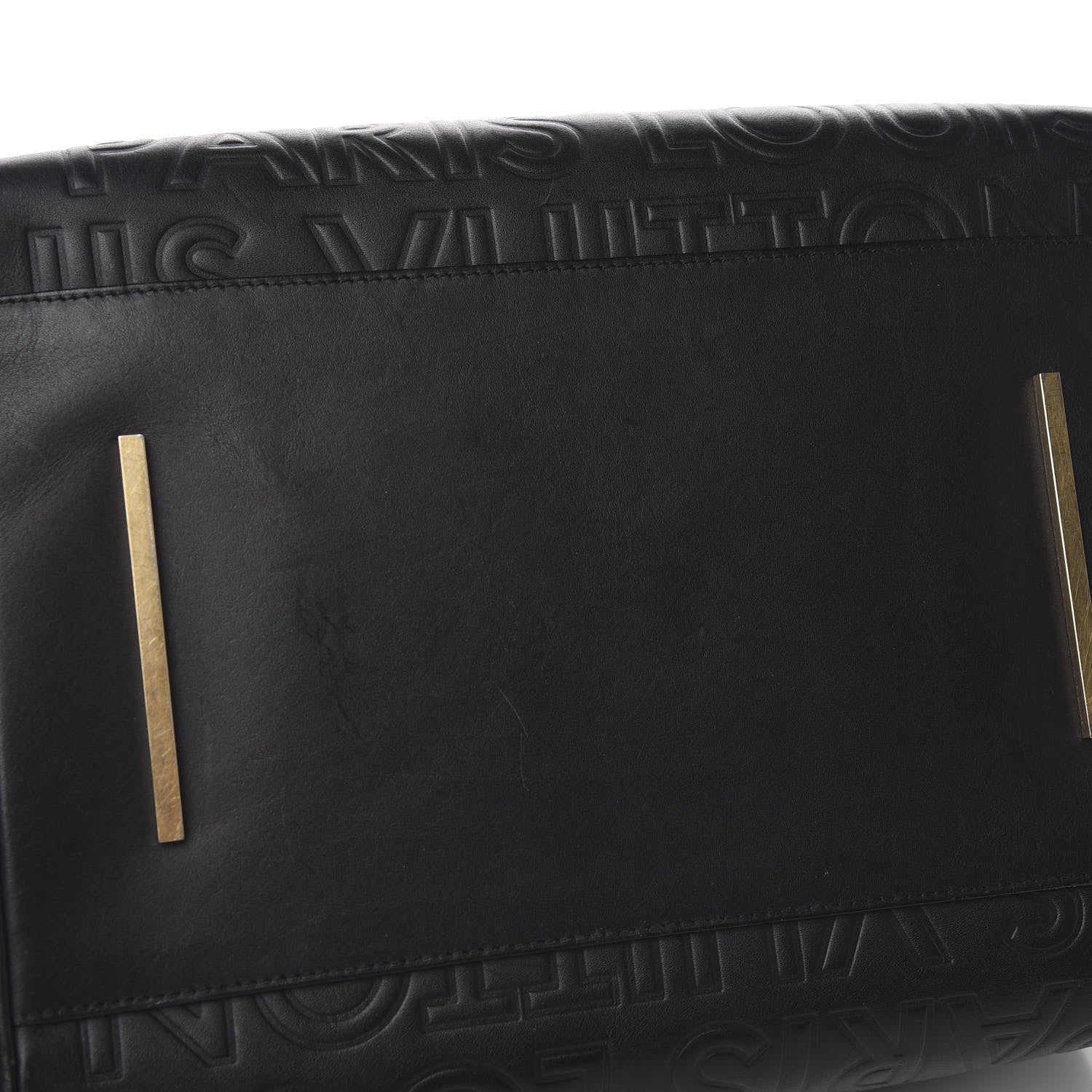 Louis Vuitton Calfskin Embossed Speedy Cube 30 Black 11 of 13
