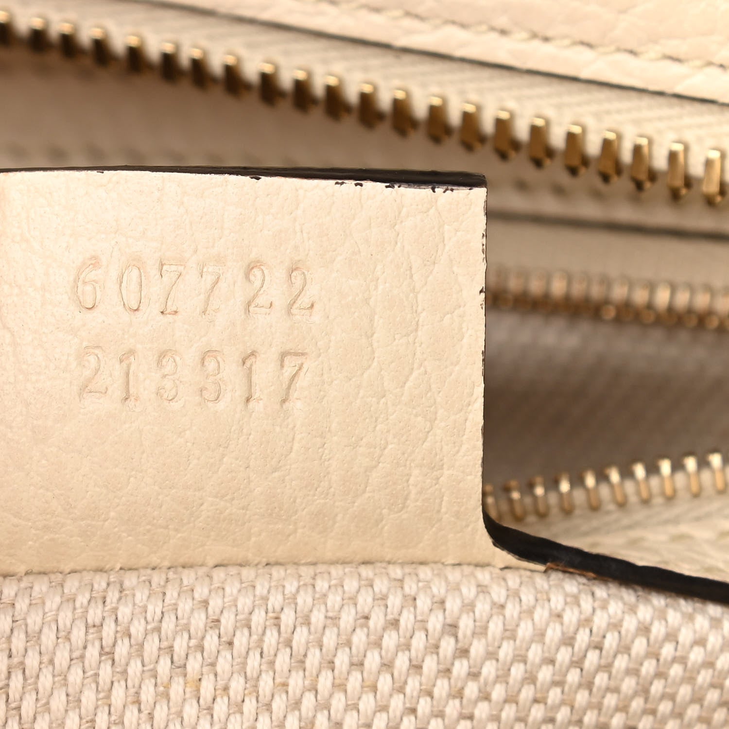 Gucci Dollar Calfskin Medium Soho Top Handle Satchel Ivoire 7 of 10