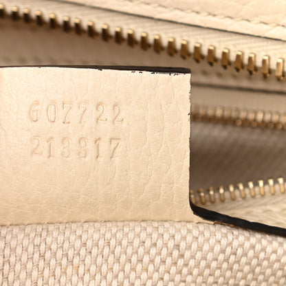 Gucci Dollar Calfskin Medium Soho Top Handle Satchel Ivoire 7 of 10
