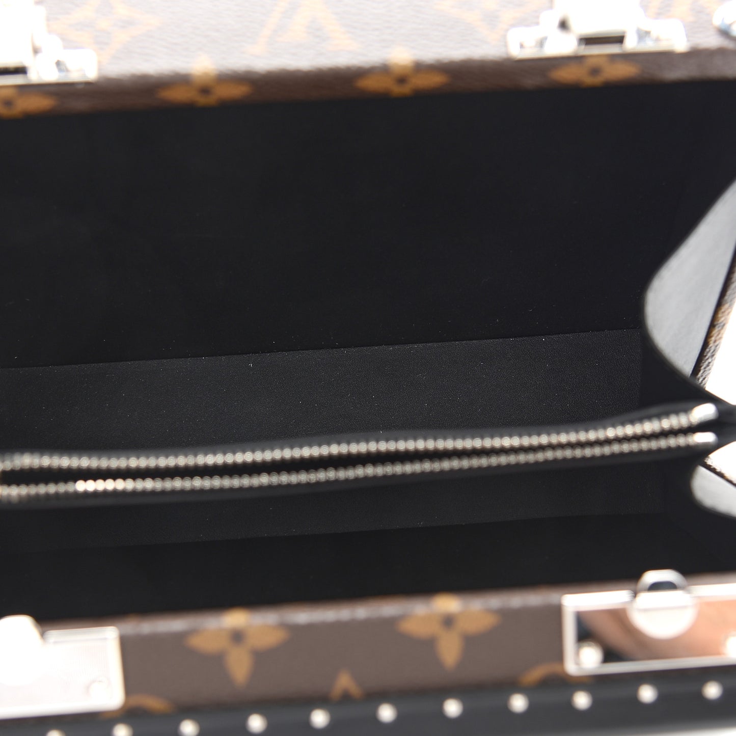 Monogram Macassar Clutch Box