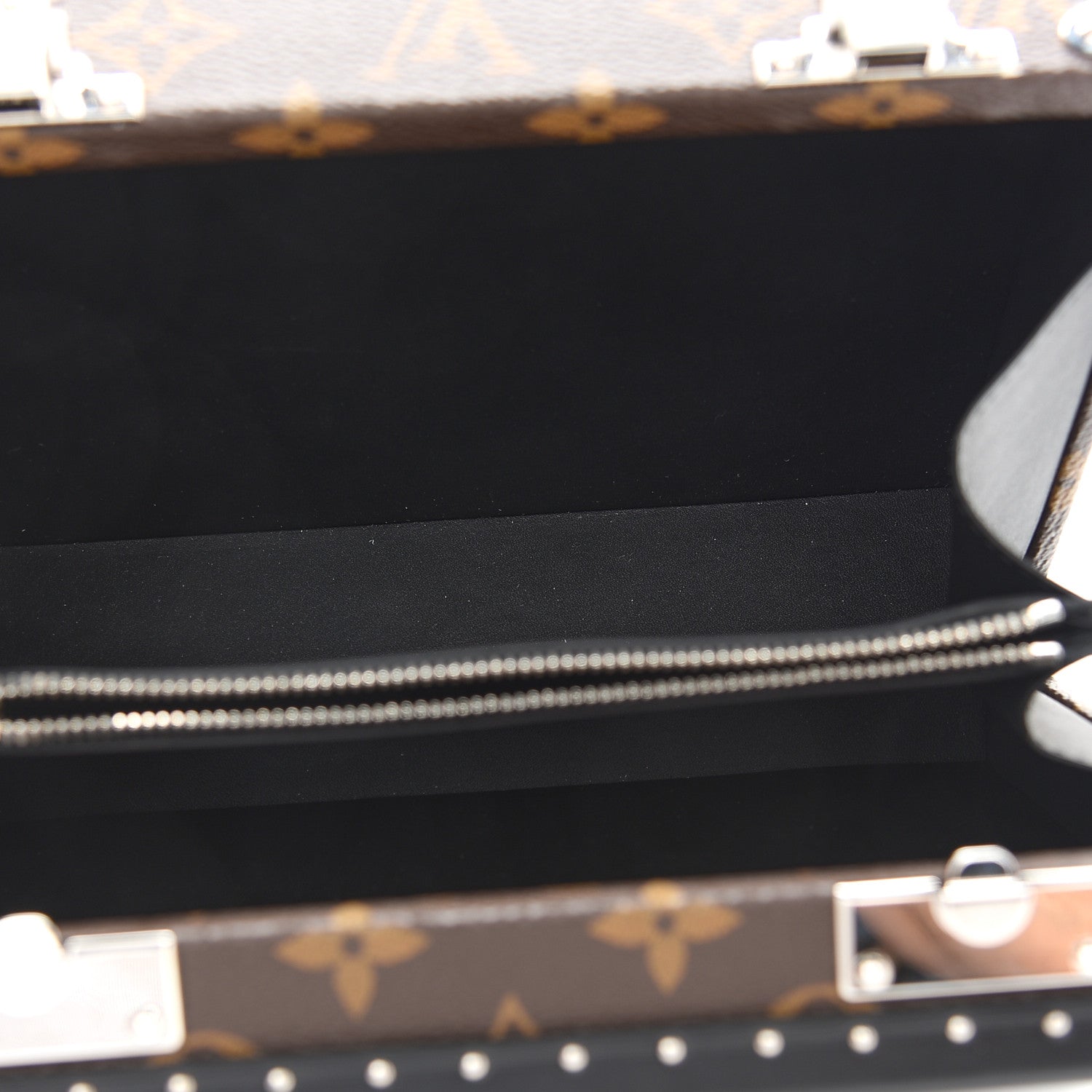 Louis Vuitton Monogram Macassar Clutch Box 5 of 8