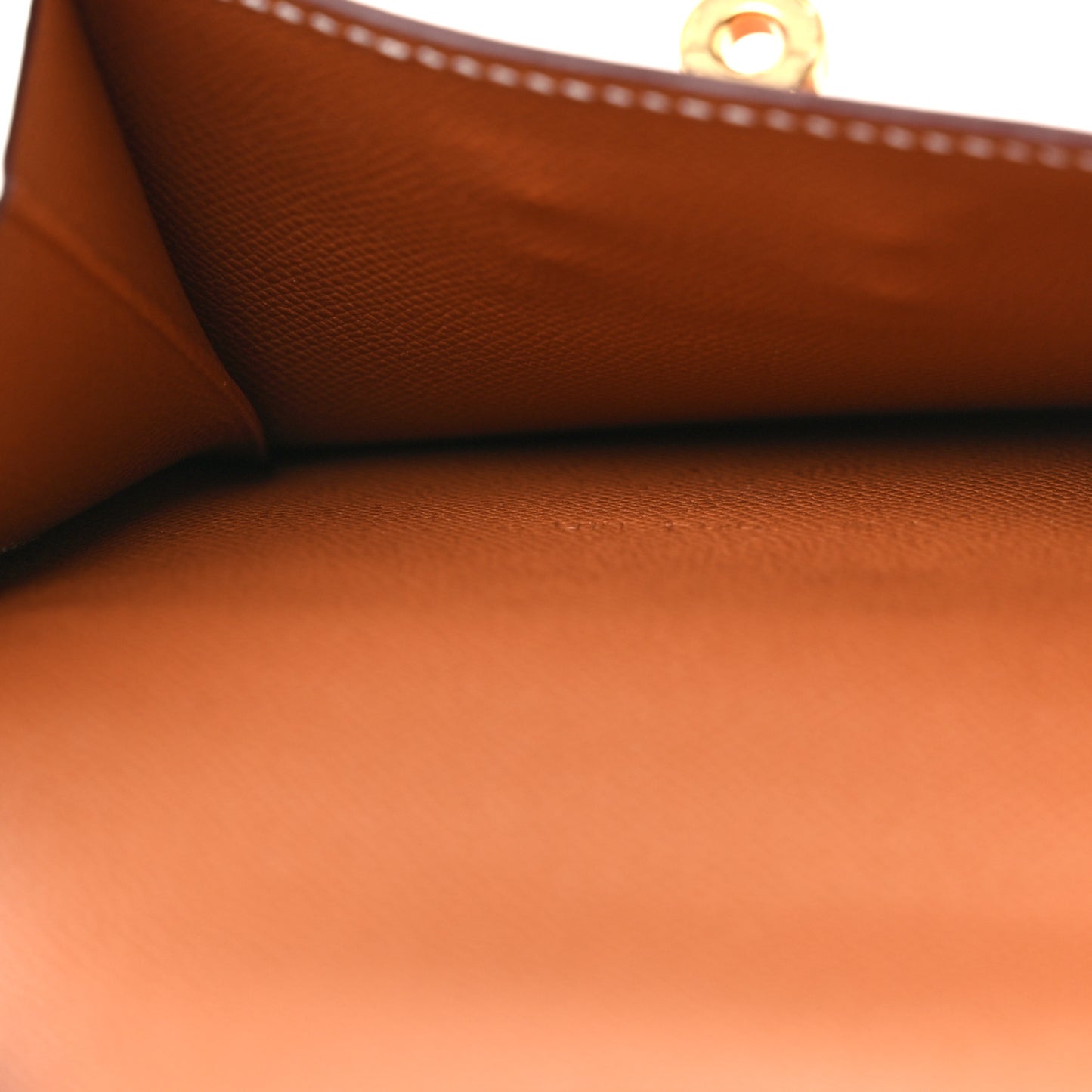 Epsom Kelly Pocket Compact Wallet Gold