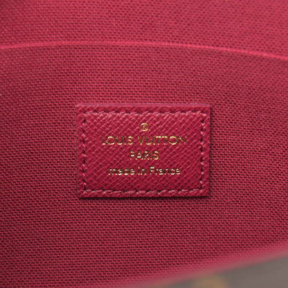 Louis Vuitton Monogram Pochette Felicie Chain Wallet Fuchsia 7 of 11