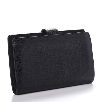 Chanel Caviar Timeless CC French Wallet Black 3 of 13