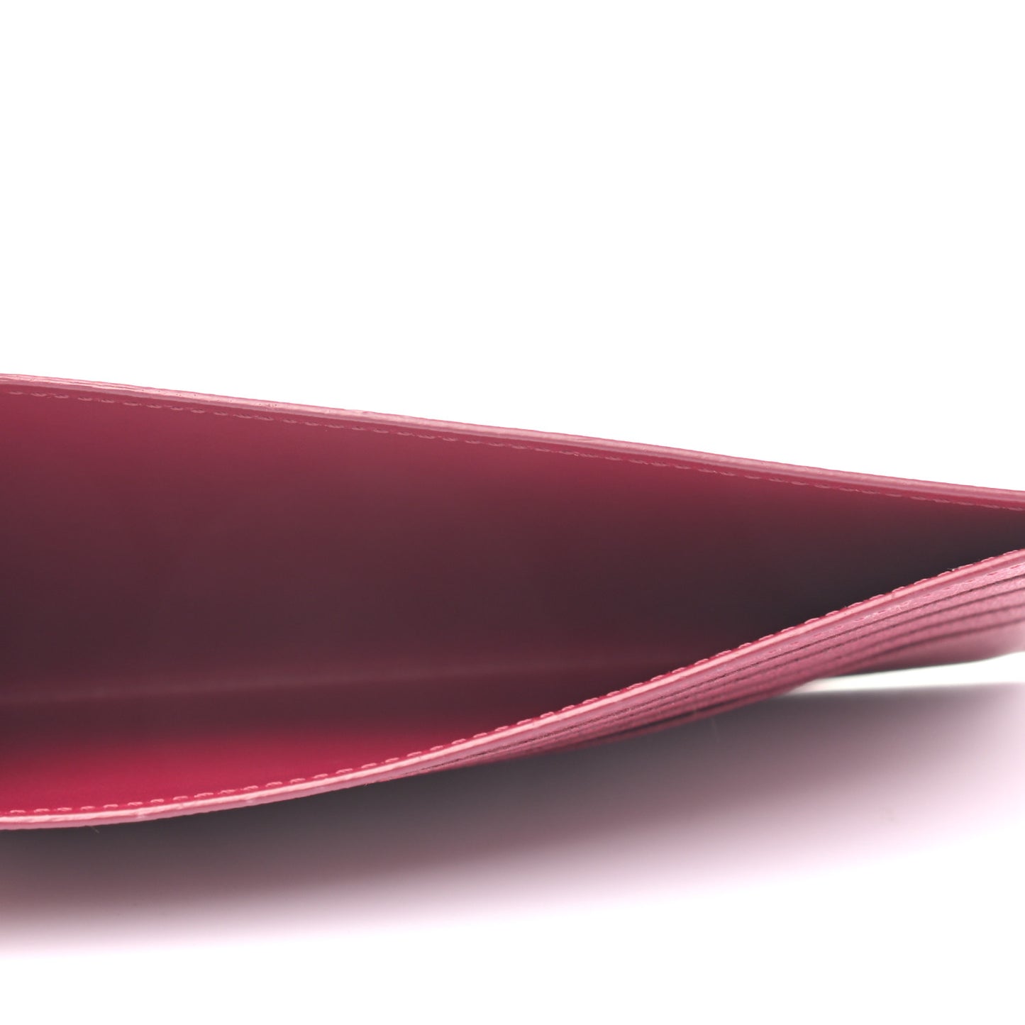 Calfskin Felicie Card Holder Insert Fuchsia