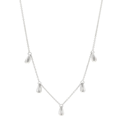 Tiffany Sterling Silver Elsa Peretti Teardrops Necklace 1 of 4