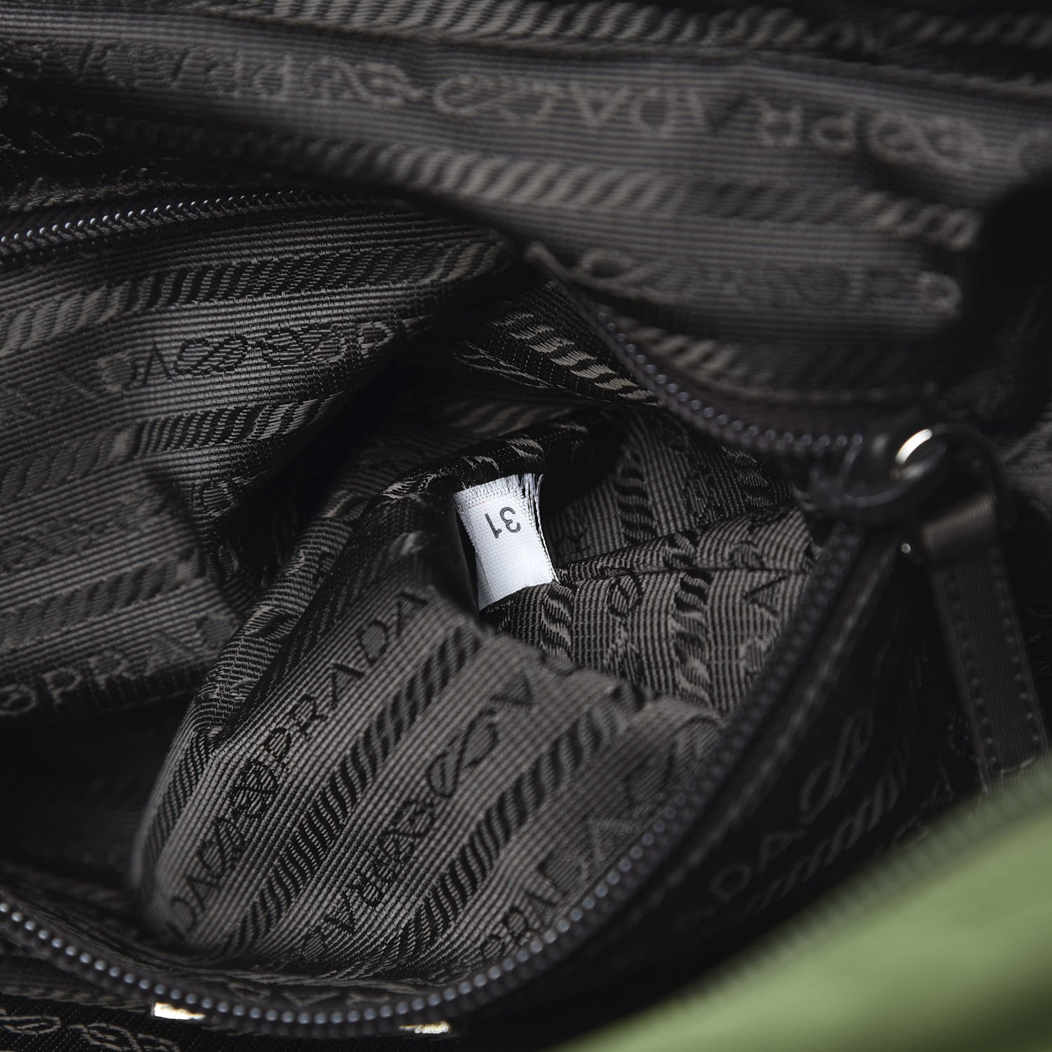 Prada Nylon Vela Sport Duffle Militare 6 of 12