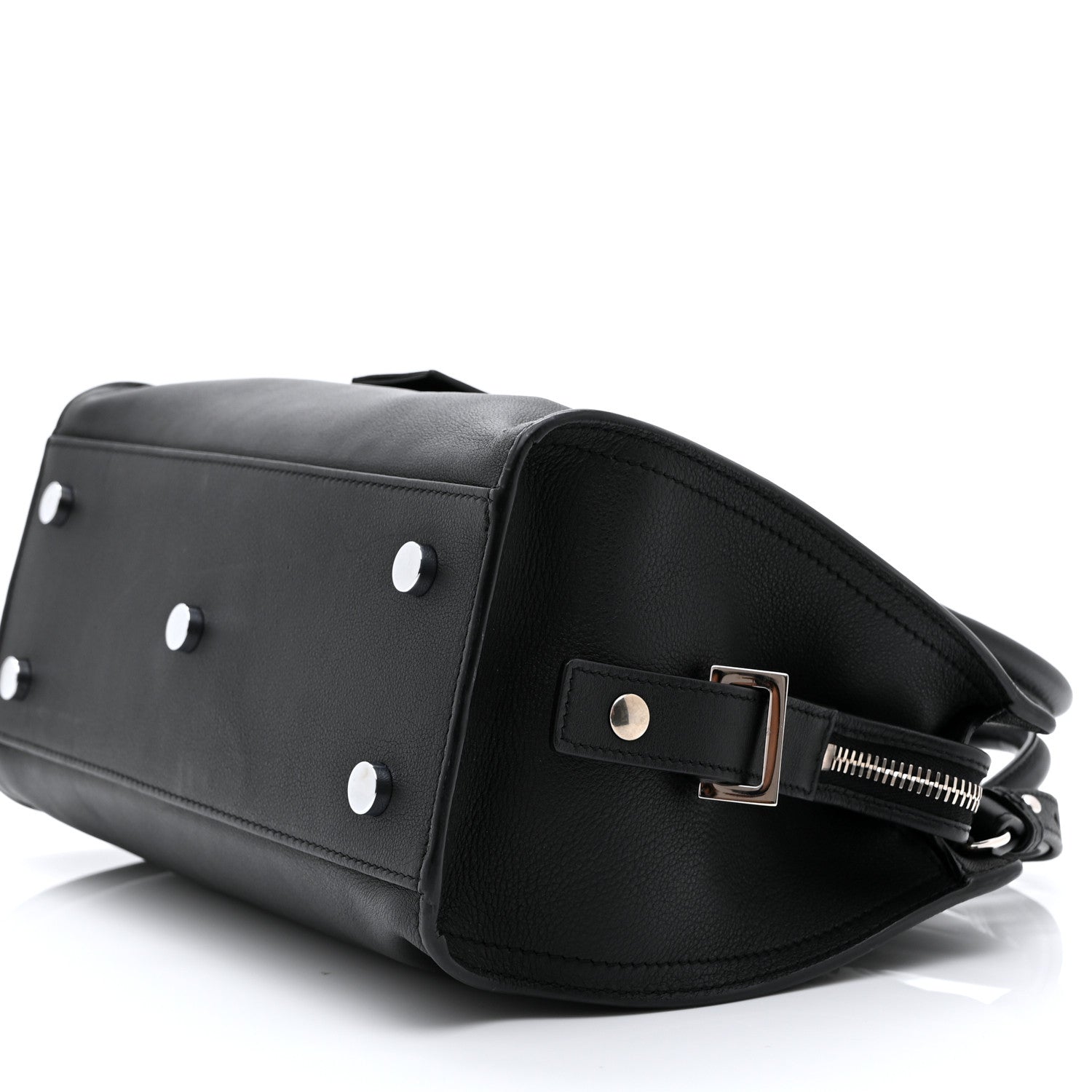Saint Laurent Calfskin Monogram Baby Downtown Cabas Black 10 of 10