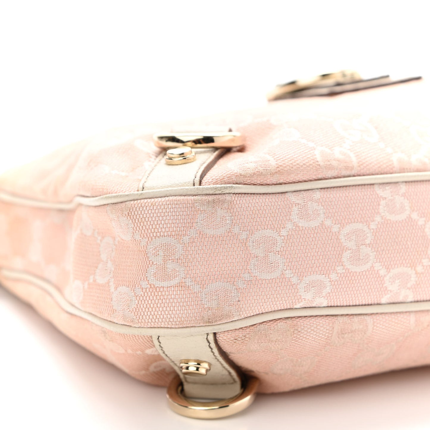 Monogram Medium Abbey D Ring Hobo Pink