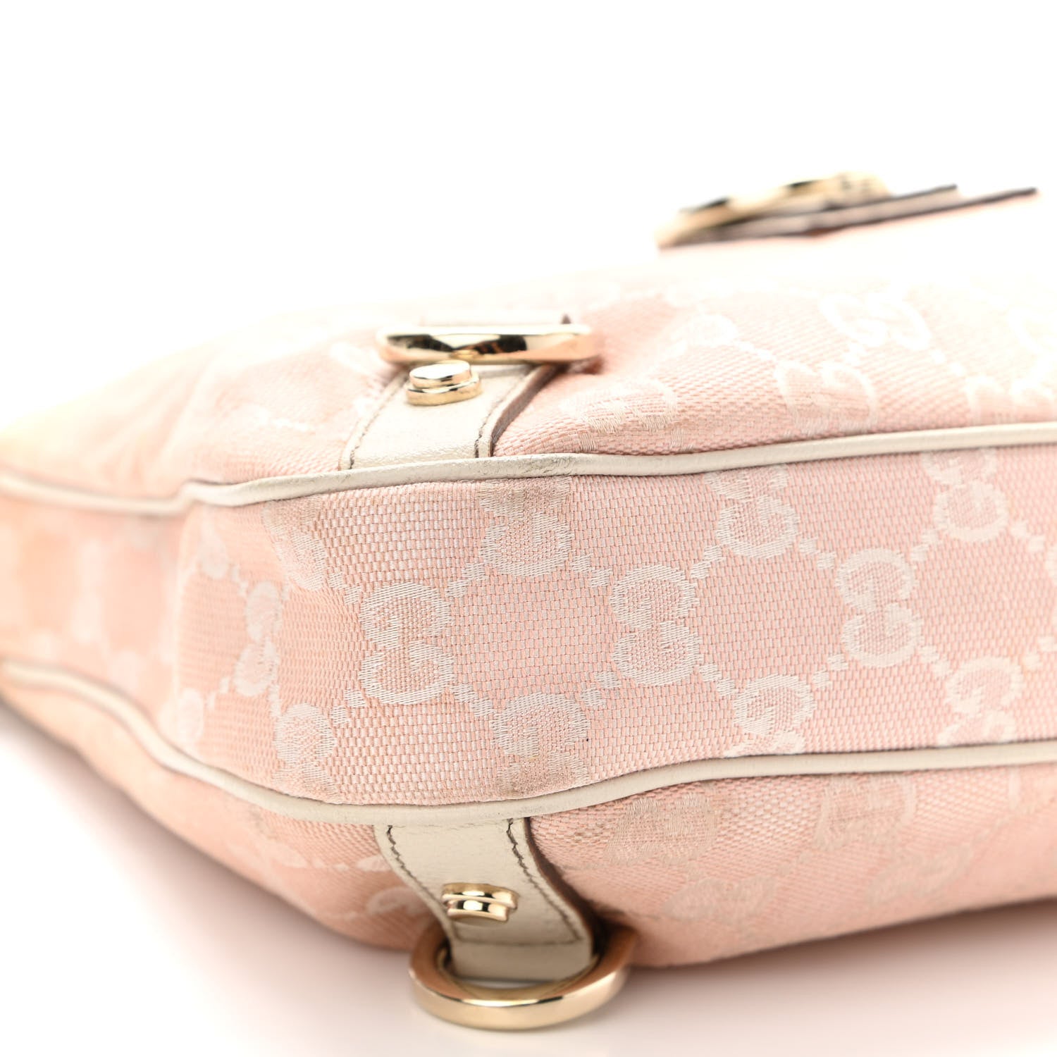 Gucci Monogram Medium Abbey D Ring Hobo Pink 10 of 19