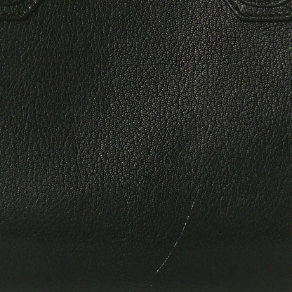 Givenchy Sugar Goatskin Woven Small Antigona Black White 13 of 14