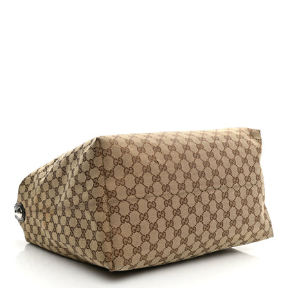 Gucci Monogram Large Icon Bit Hobo Dark Brown 4 of 15