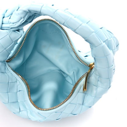 Bottega Veneta Nappa Intrecciato Mini Jodie Teal Washed 5 of 11