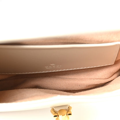 Gucci Boarded Dyana Lux Calfskin Mini Jackie 1961 Hobo Mystic White 5 of 10