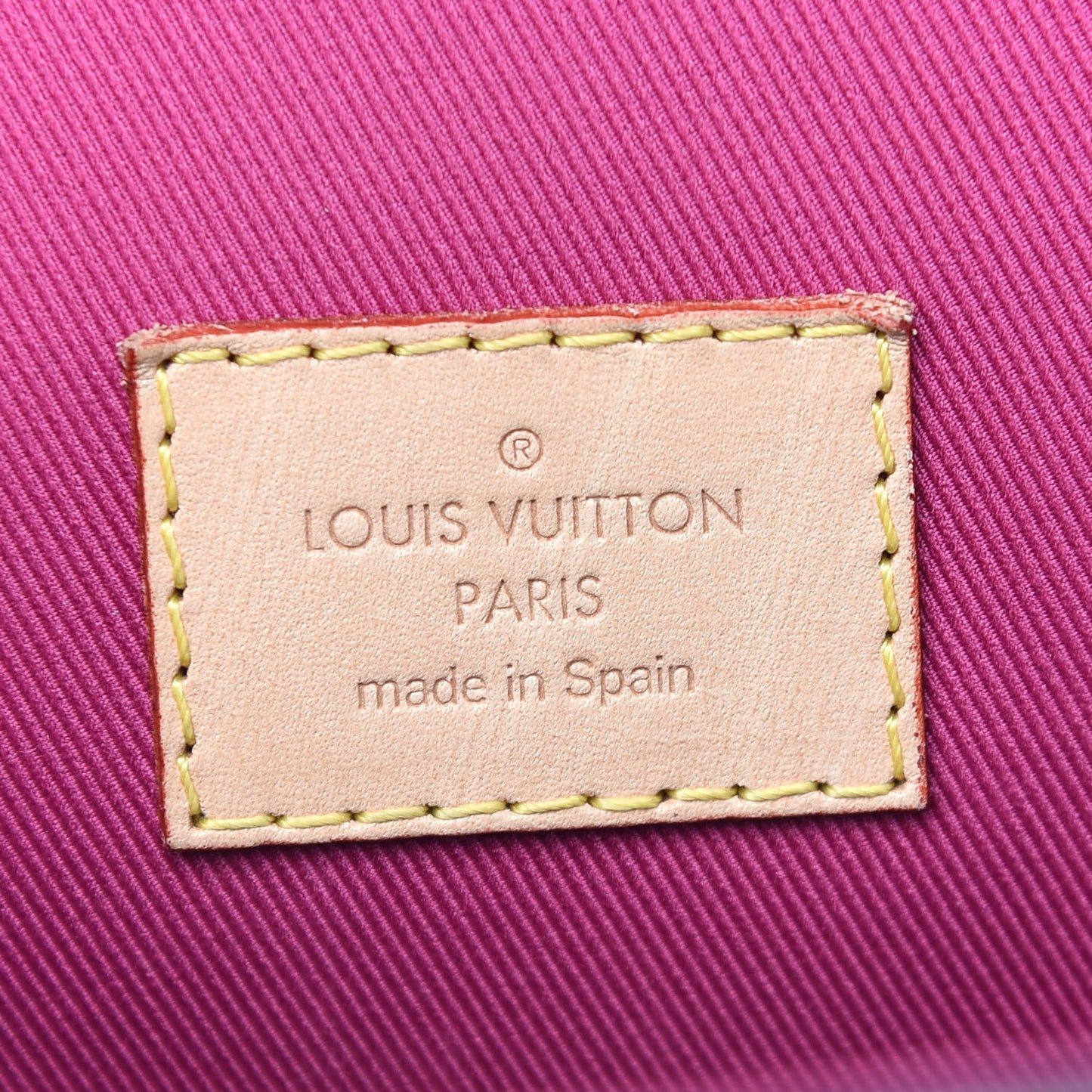 Monogram Cluny BB Bordeaux Fuchsia