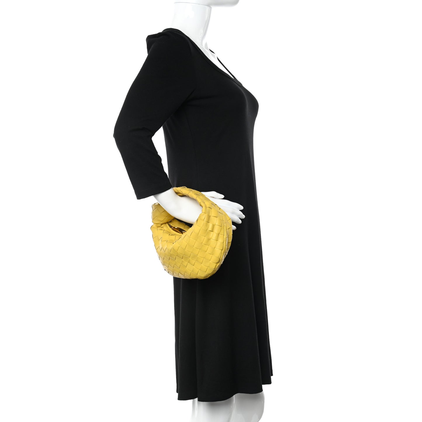 Nappa Intrecciato Mini Jodie Buttercup
