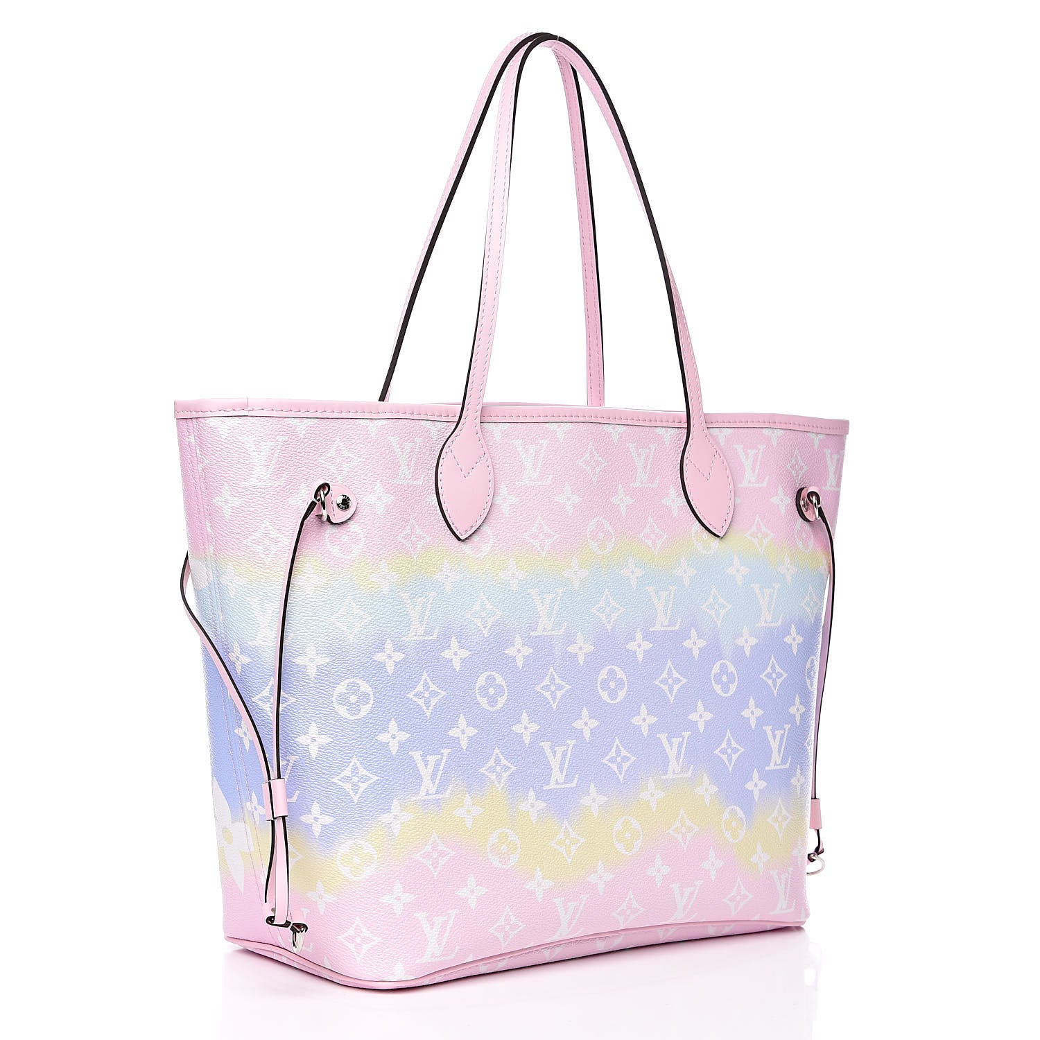Louis Vuitton Monogram Escale Neverfull MM Pastel 3 of 11