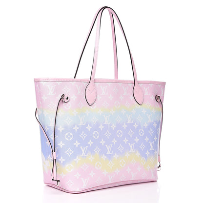 Louis Vuitton Monogram Escale Neverfull MM Pastel 3 of 11