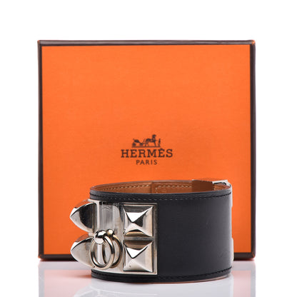Hermes Box Collier de Chien CDC Bracelet L Black 7 of 7