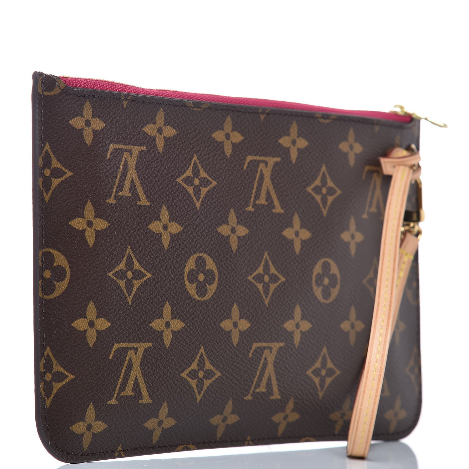 Louis Vuitton Monogram Neverfull MM GM Pochette Pivoine 3 of 8