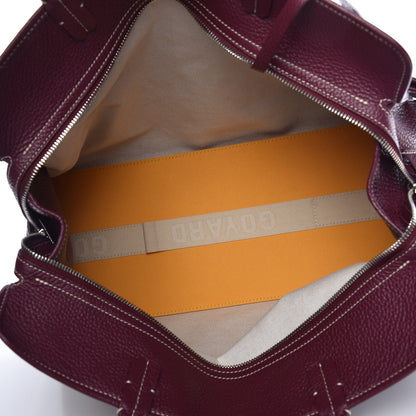 Goyard Goyardine Sac Hardy Pet Carrier PM Burgundy 8 of 12