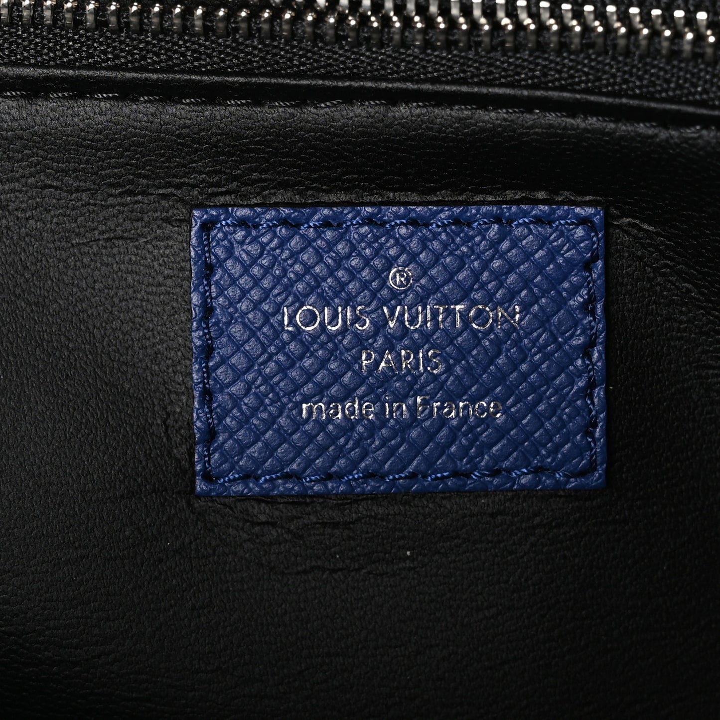 LOUIS VUITTON Taigarama Dopp Kit Toilet Pouch Cobalt