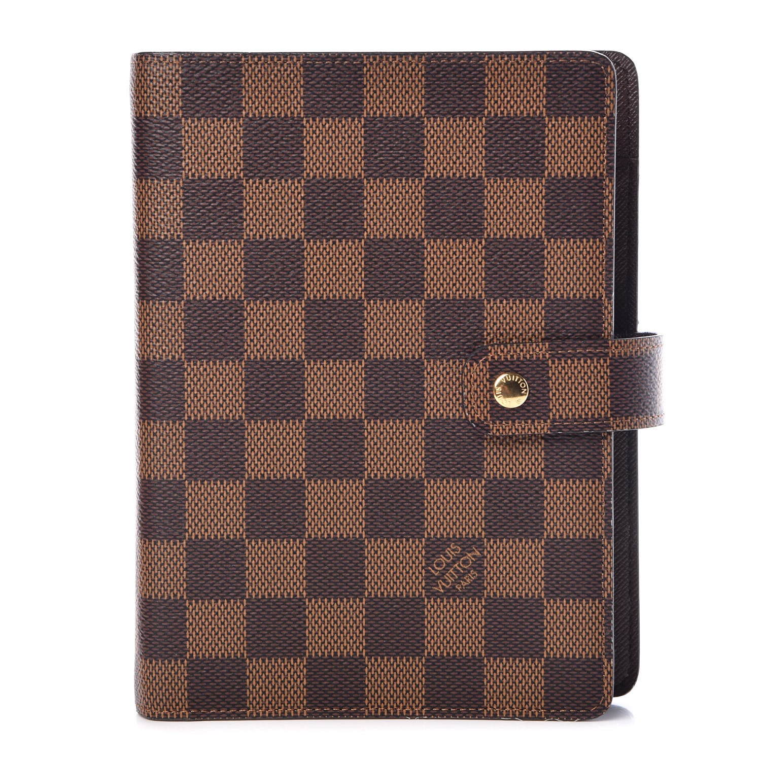 Louis Vuitton Damier Ebene Medium Ring Agenda Cover 1 of 7